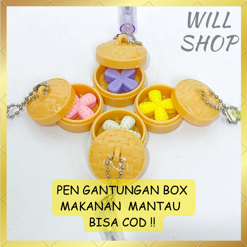 

PULPEN GANTUNGAN MURAH / PEN GANTUNGAN RANTAI MAKANAN BENTUK MANTOU / PEN GEL MURAH ALAT TULIS TERBARU UNIK TINTA HITAM