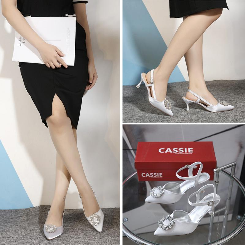 GSW High heels wanita import Sepatu heels wanita ( A1 ) Heels kondangan wanita Heels pesta 6 cm