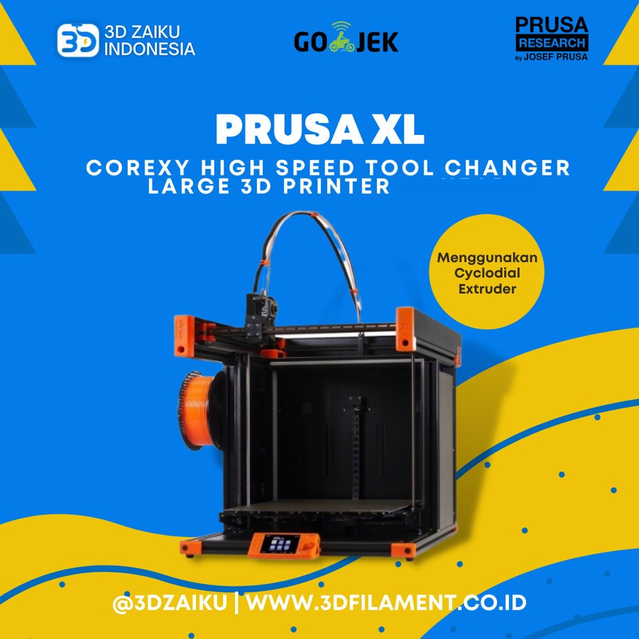 Original Prusa XL CoreXY High Speed Tool Changer Large 3D Printer