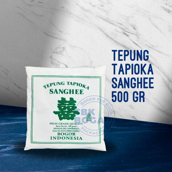 

Tapioka Sanghee ( 500 gr ) Tepung Kanji Sanghe