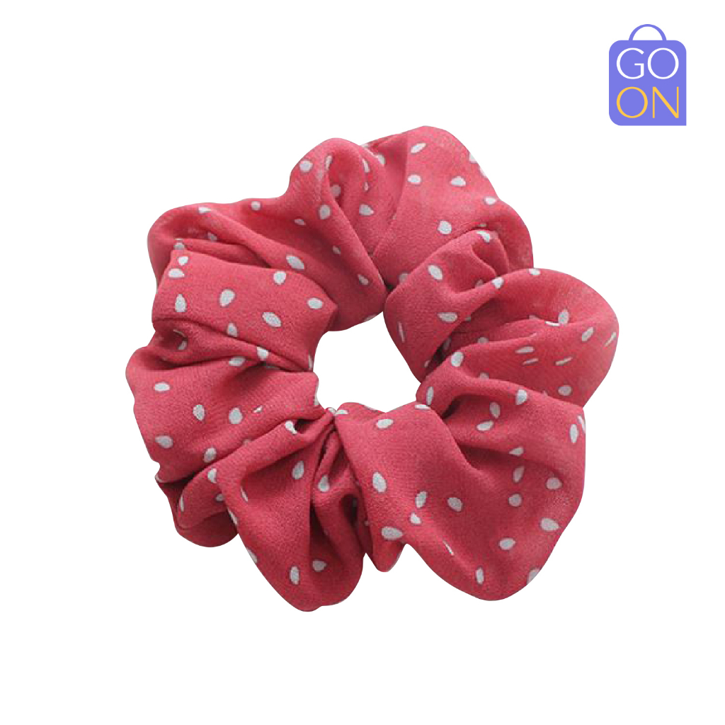 GO ONLINE Scrunchie - Kunciran Ikat Rambut Korea Cepol Hijab / Jilbab [ Gratis Ongkir / Cod ]