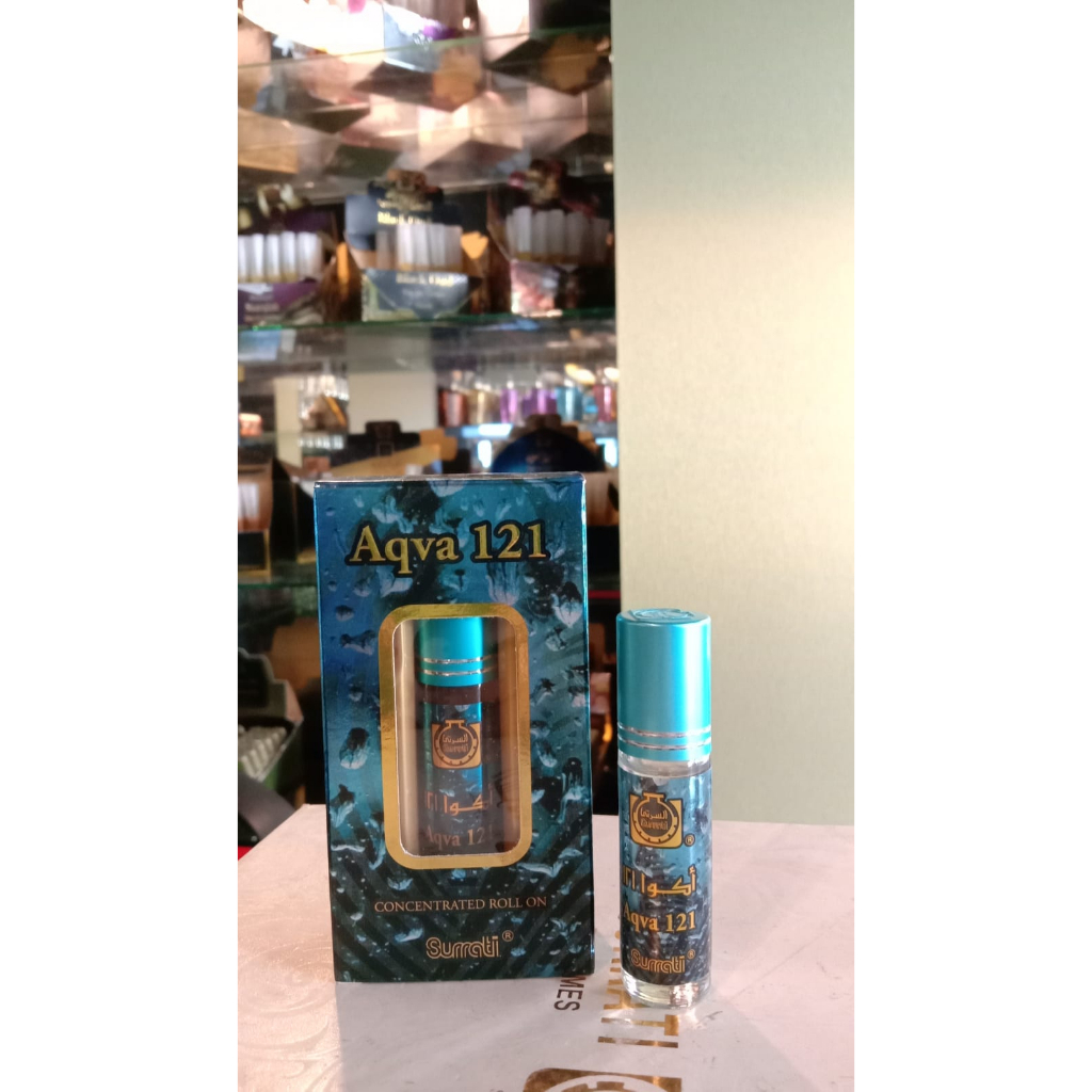 Parfum AQVA 121 6ml Roll On | Parfum Surrati | Surrati Perfumes | Bibit Minyak Wangi