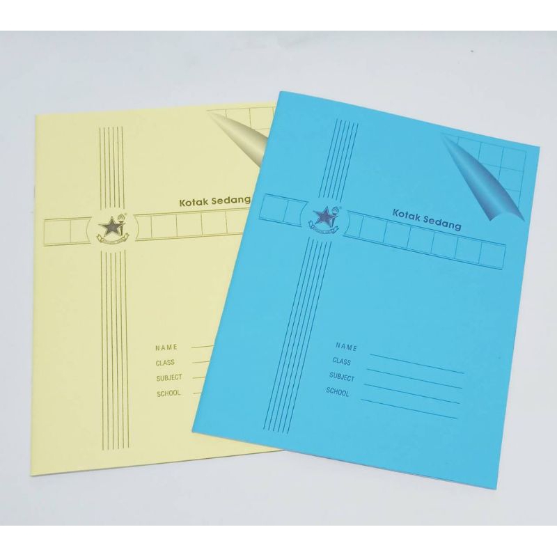 

Buku Tulis Kotak Sedang 38 Lembar ( 1pak/10buku ) RB9