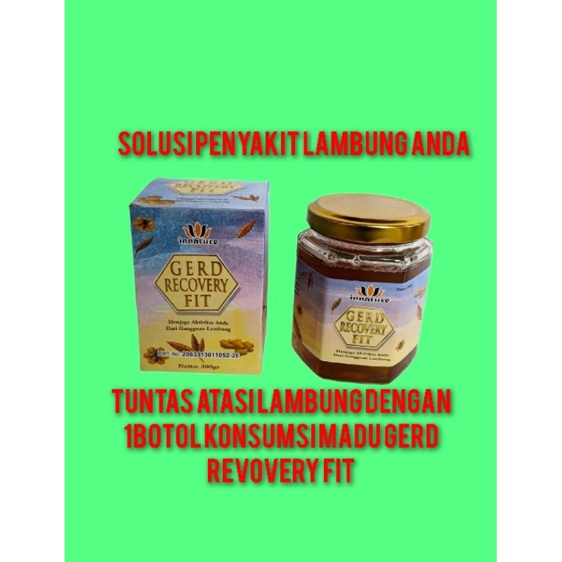 madu gerd recovery fit/madu asam lambung