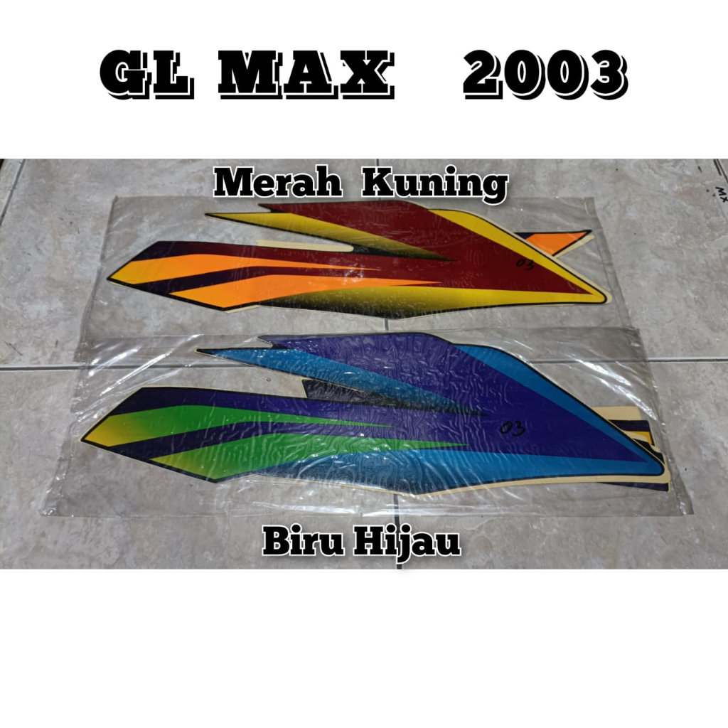 Striping stiker GL Max 2003