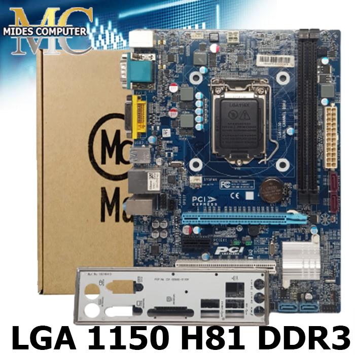 Mobo Mainboard H81 Soket LGA 1150 DDR3