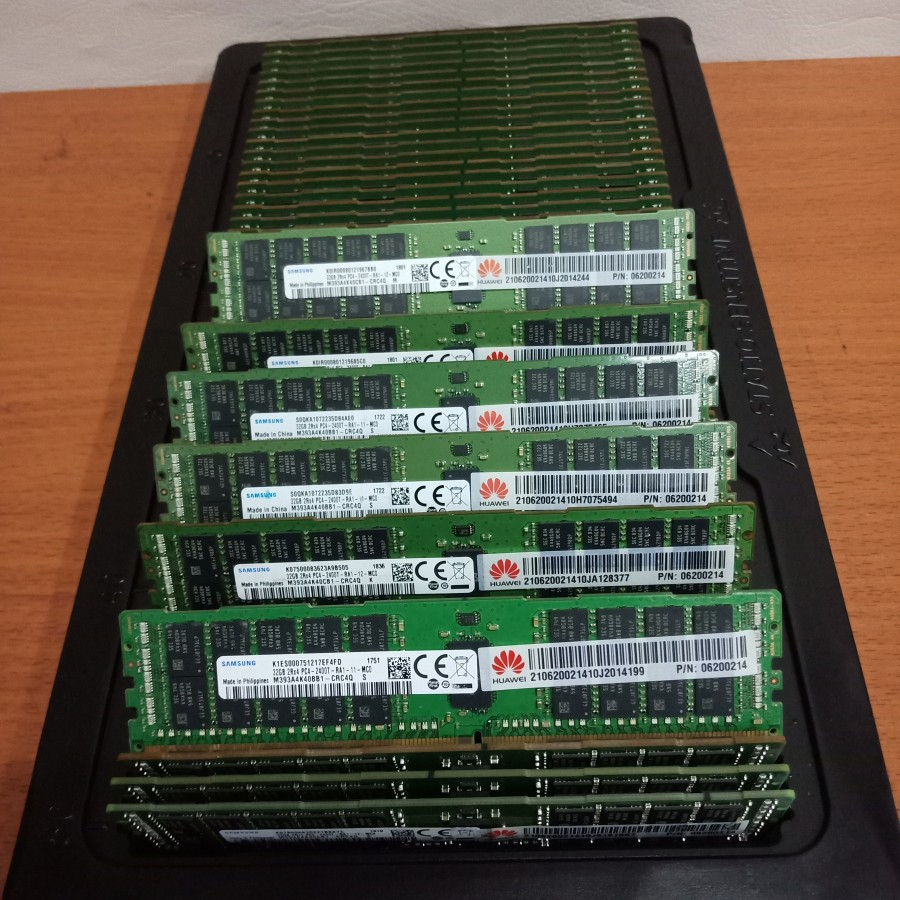 MEMORY RAM SERVER HUAWEL 32GB DDR4 PC4-2400T ECC REG SAMSUNG/MICRON ORIGINAL LIKE NEW