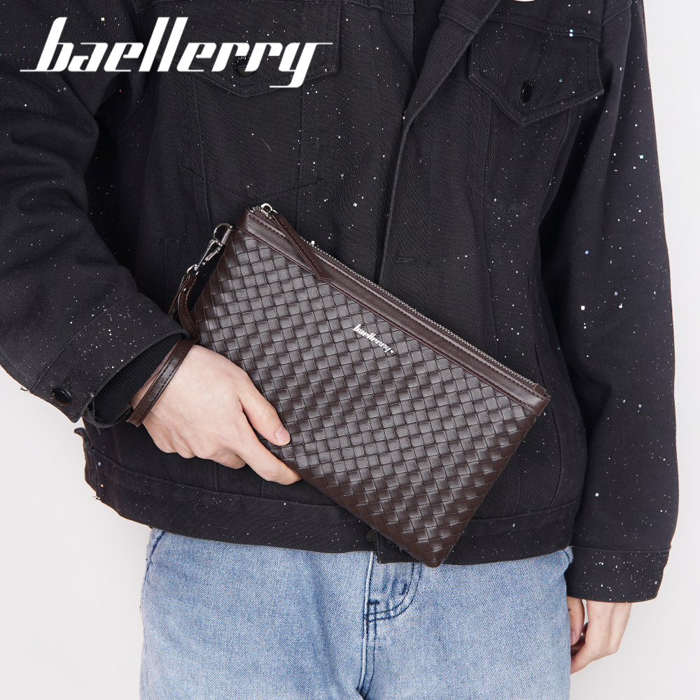 BAELLERRY S1131 Clutch Pria Wanita Bahan Kulit PU Leather Premium WATCHKITE WKOS