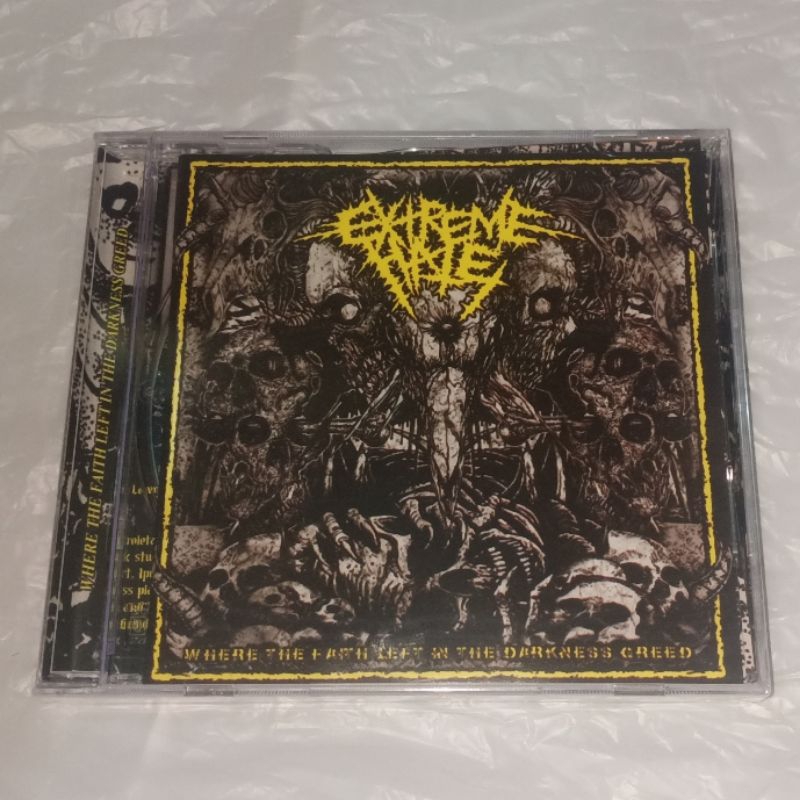 Cd Extreme hate - Where the faith left in the darkness greed