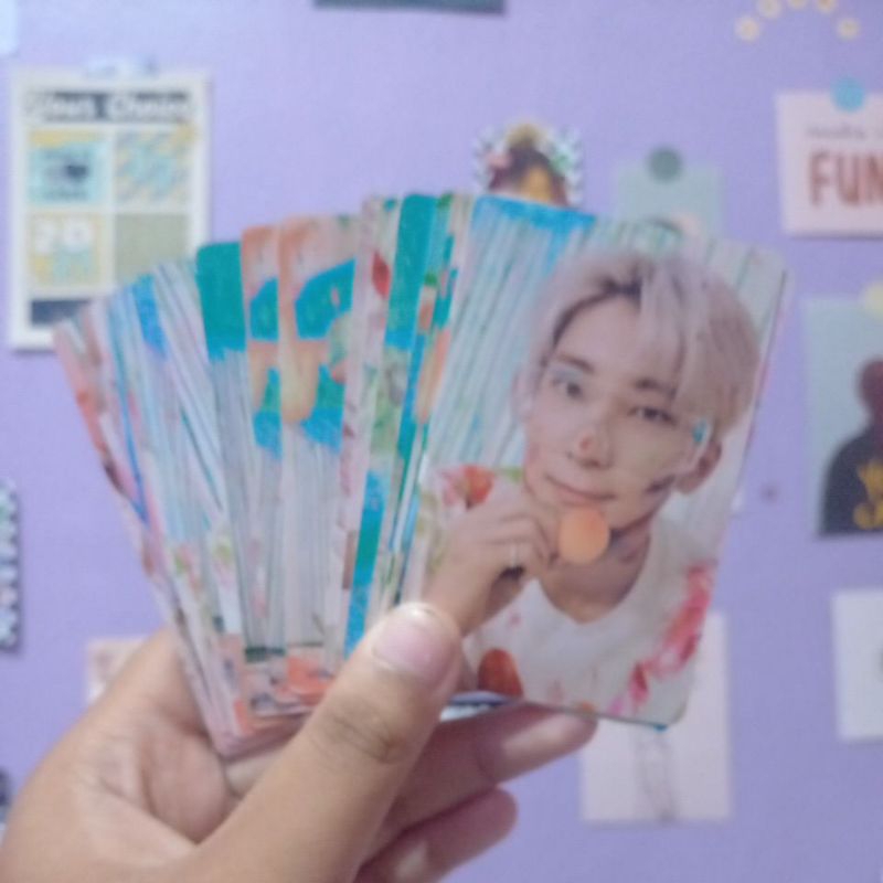 PHOTOCARD WONWOO FACE THE SUN CARAT VERSION