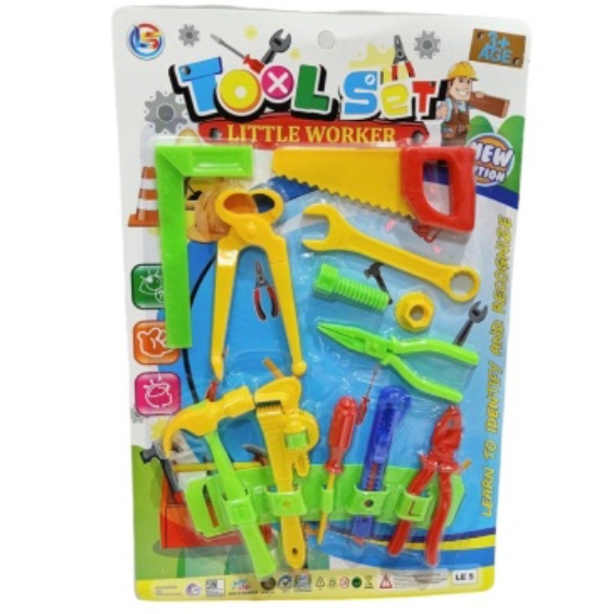 Mainan Tools Set Little Woker