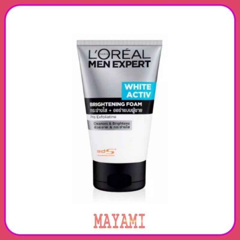 LOREAL PARIS MEN EXPERT WHITE ACTIVE BRIGHTENING FOAM