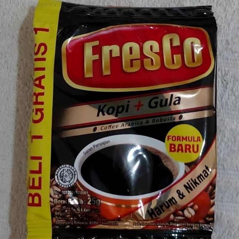 

FRESCO KOPI + GULA (20 x 25gr)