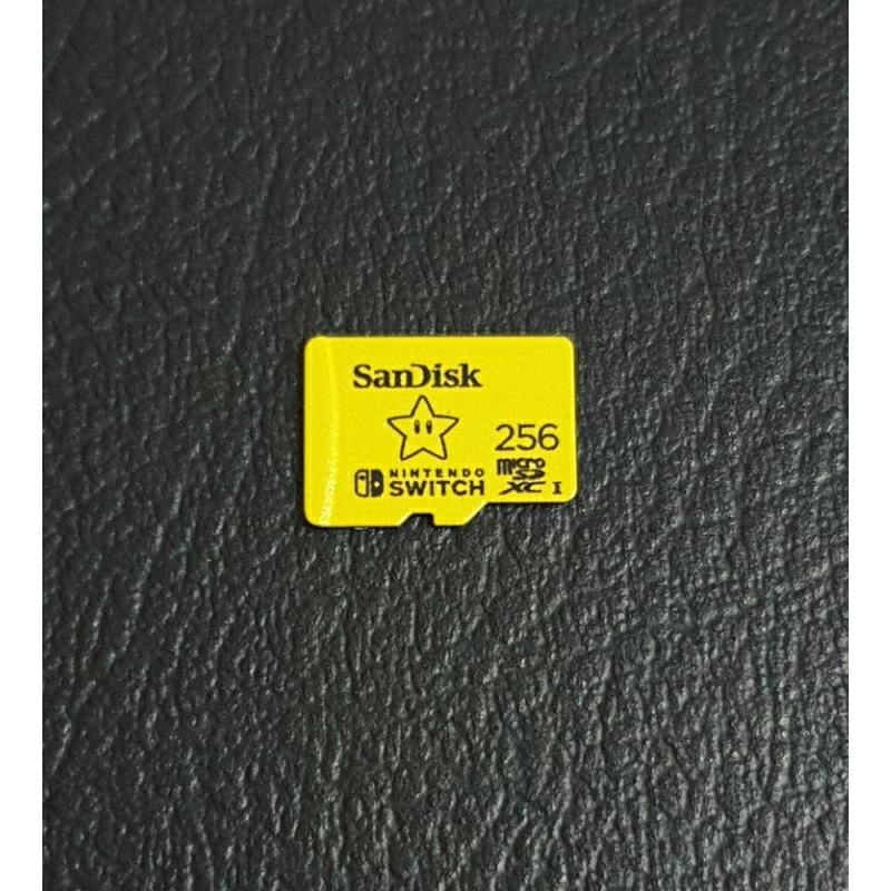 MMC 256 GB SanDisk Original for Nintendo Switch Official Licensed Product