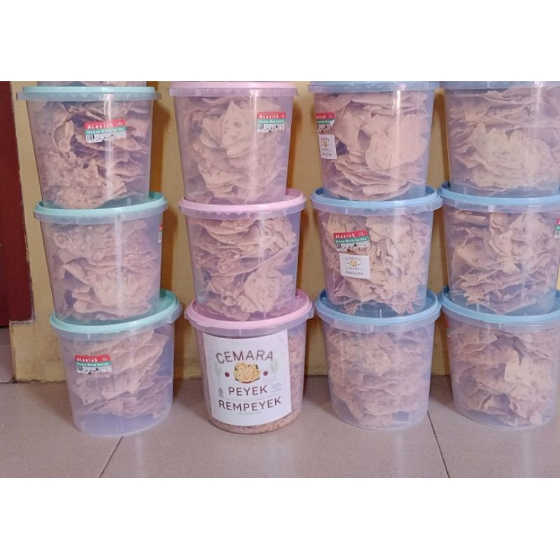 

peyek kacang tanah toples 5L BEST SELLER