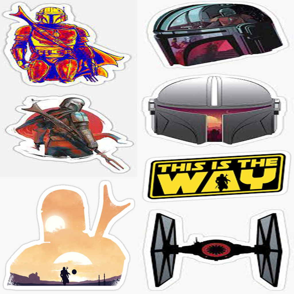 Sticker Star Wars The Mandalorian