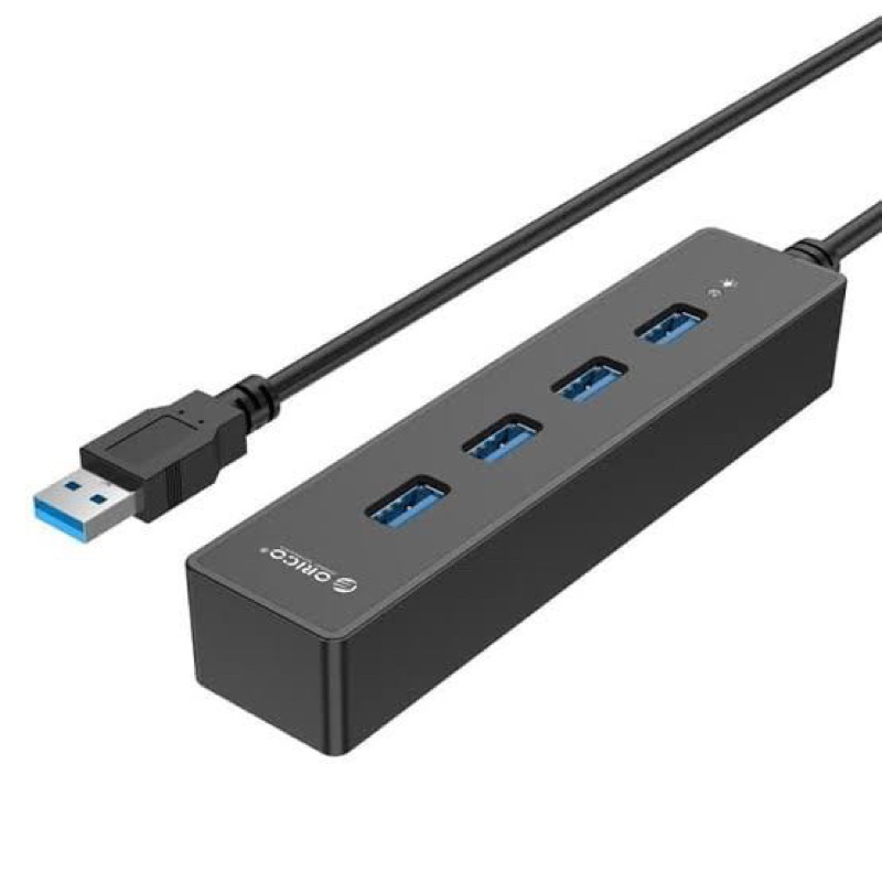 USB 3.0 HUB ORICO 4 Port 5Gbps Super Speed W8PH4-U3 - Terminal usb 4 slot
