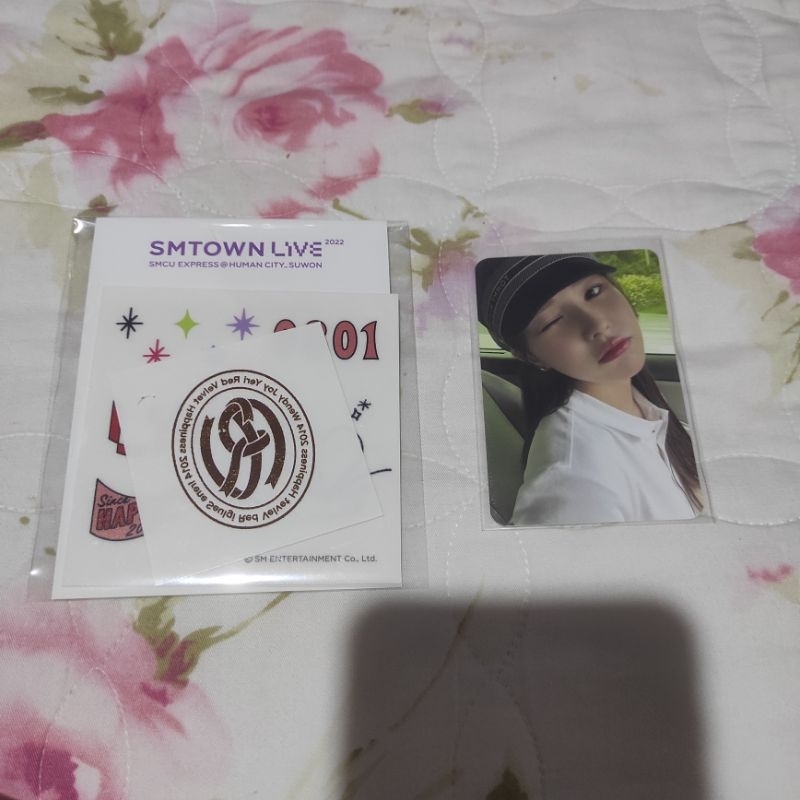 Wendy AR Tattoo SMCU Concert official fullset