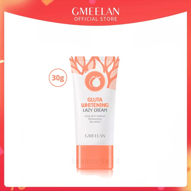 Gmeelan lazy g meelan melan gmelan gluta whitening lazy day cream crem krim niacinamide pemutih waja