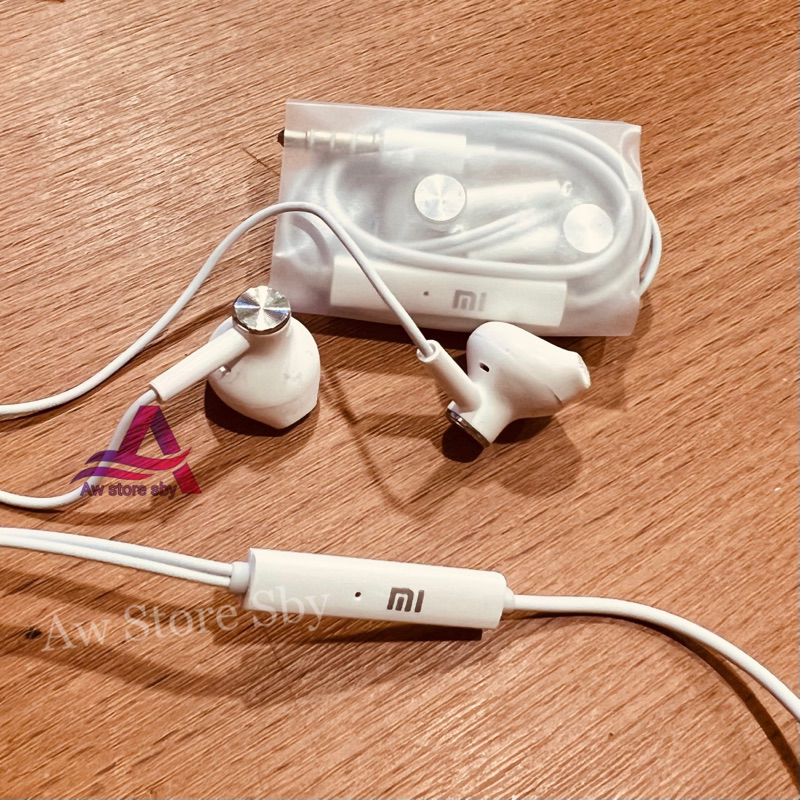 EARPHONE XIAOMI HD SOUND BASS STEREO UNIVERSAL JACK AUDIO 3.5mm HEADSET XIAOMI REDMI NOTE 5 6 7 8 9 10 11 PRO