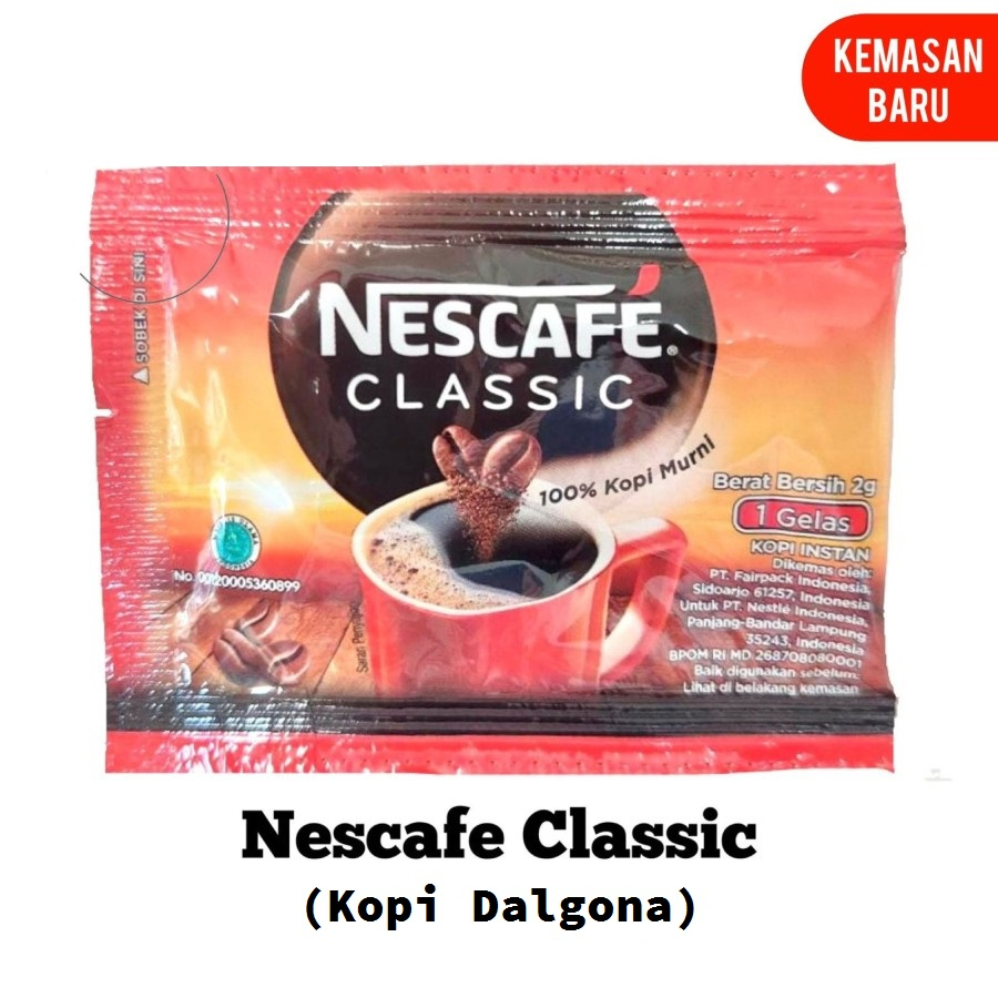 

Nescafe Classic Sachet 10 x 2 gram