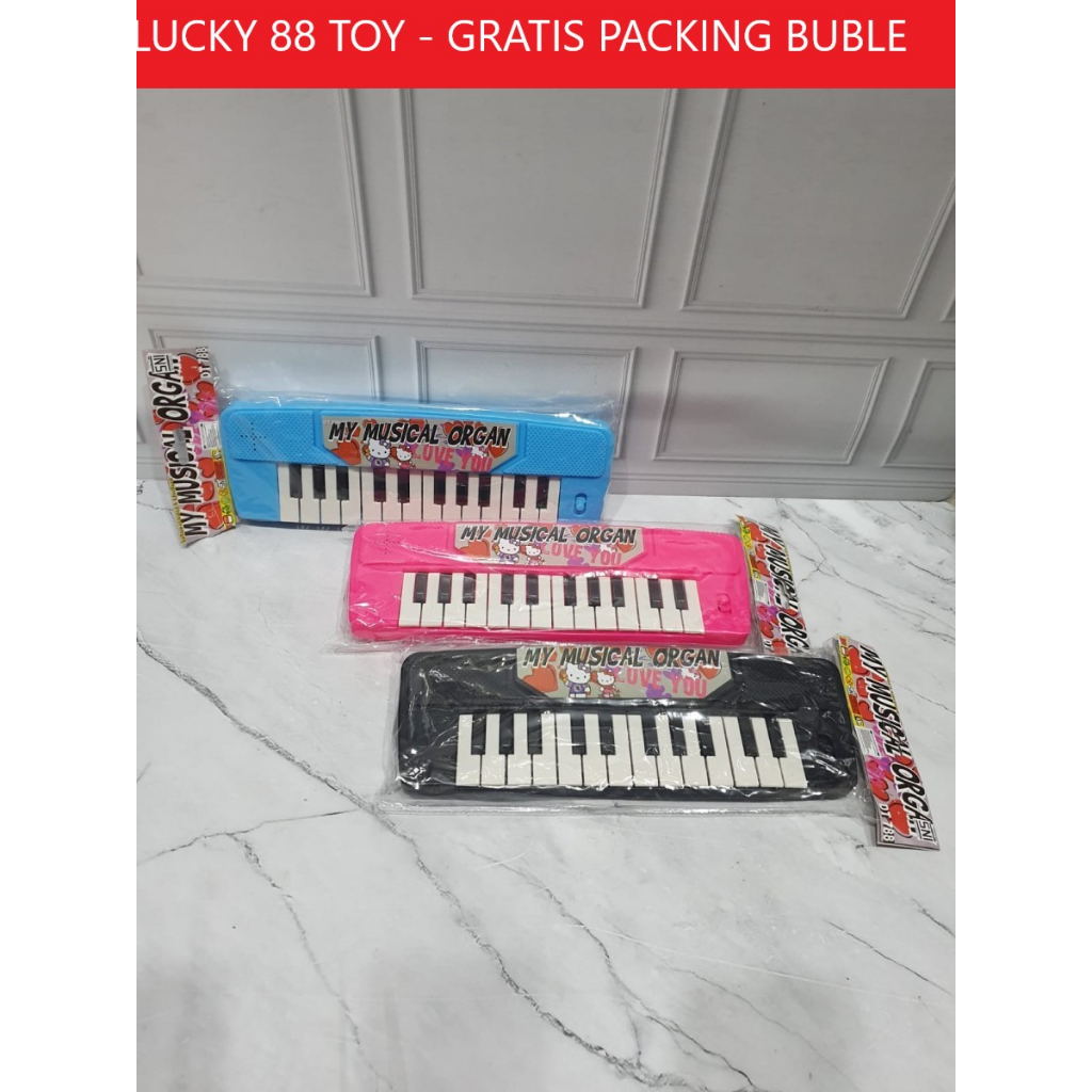 Lucky 88 Toys - Mainan Piano Anak Murah Keyboard My Musical Organ