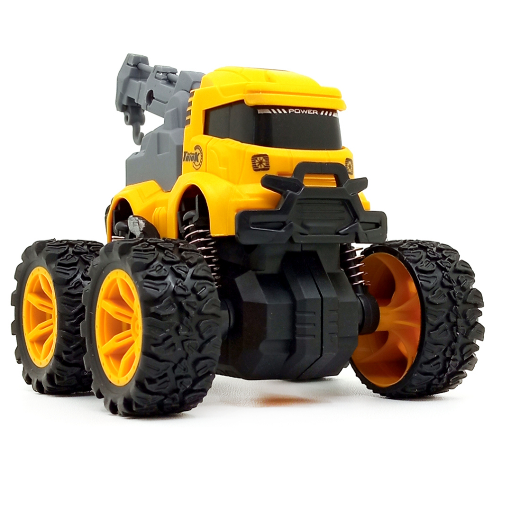 Toy Addict 2-in-1 Inertia Discovery Car Mainan Anak Mobil Konstruksi