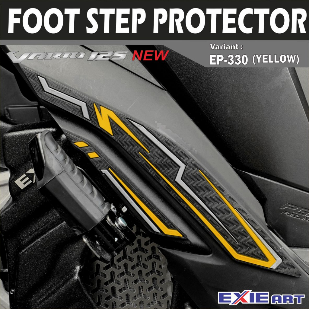 Foot Step Honda Vario 125 FI 2023 NEW Body Protector Vario 125 2018 - 2024 - Sayap Motor