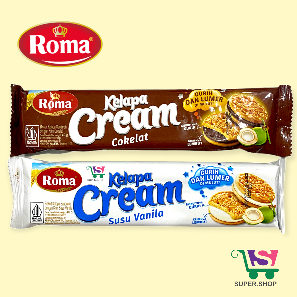 Roma Kelapa Cream 40 Gr ECERAN