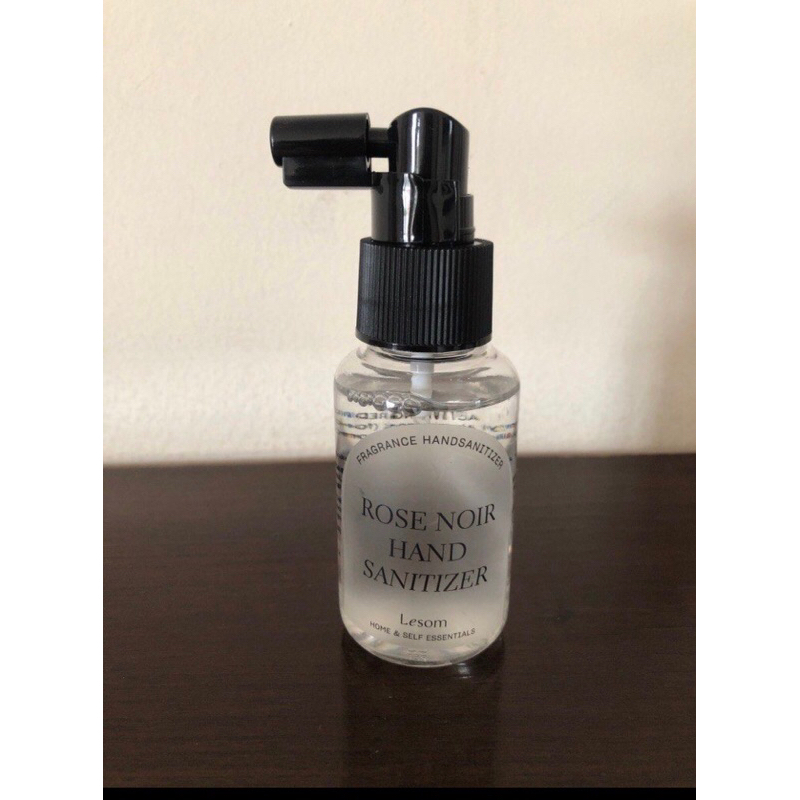 preloved lesom rose noir hand sanitizer