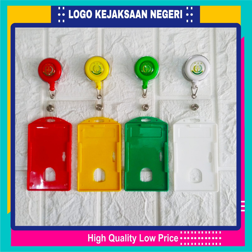 

GANTUNGAN YOYO ID CARD KEJAKSAAN NEGERI + TEMPAT ID CARD