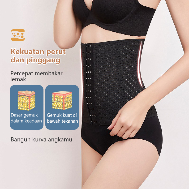 Korset pelangsing perut buncit Korset melahirkan jumbo Stagen pengecil perut ibu melahirkan Impor shapewear corset body slimming 88