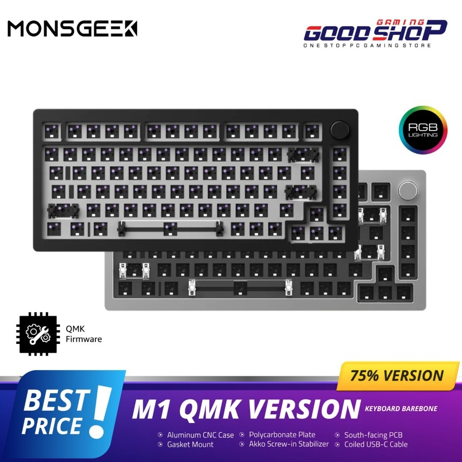 MONSGEEK M1 BAREBONE QMK Version - Keyboard Gaming