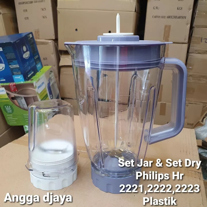 Set jar &amp; Set Dry Philips Hr 2221,2222,2223 Plastik