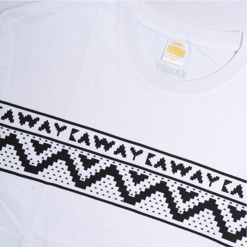 Kaway T-shirt Kaos OVERTAPS LS WHITE