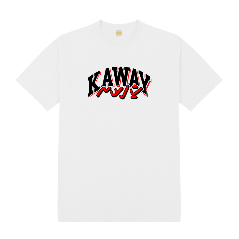 Kaway T-shirt Kaos COLKAW WHITE