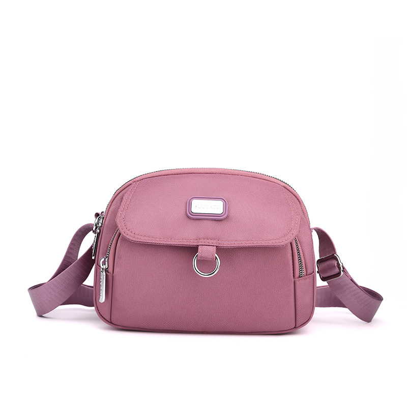 TAS SELEMPANG WANITA SLING BAG KEKINIAN SHOULDER KANVAS IMPORT KOREA TA791P3 CEWEK BRANDED SIMPLE REMAJA FASHION BAHU TERBARU PREMIUM BATAM PRESBY PINK