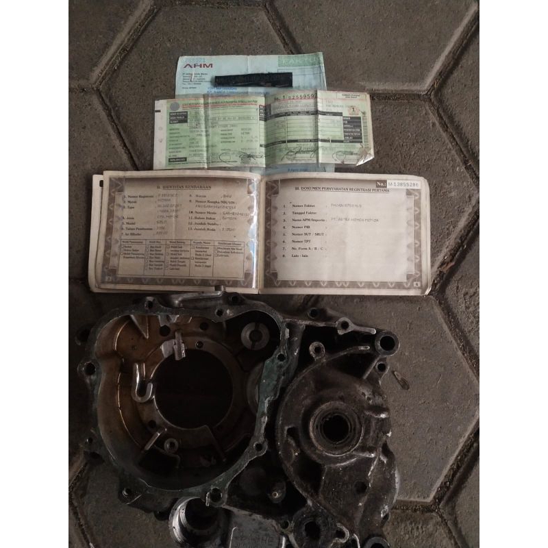 Crankcase Plus Dokumen Honda Tiger 2000 Krengkes Tiger