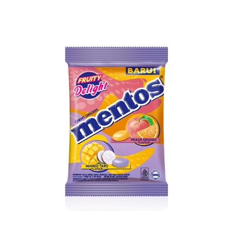 READY STOCK// MENTOS Mint,Fruity Delight, dan Fruity 135gr