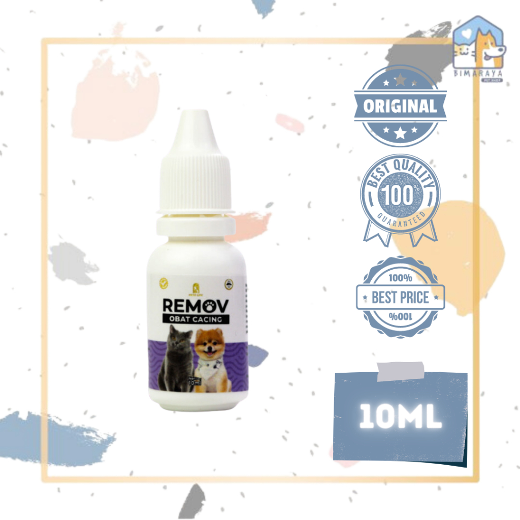 REMOV OBAT CACING KUCING DAN ANJING 10ML