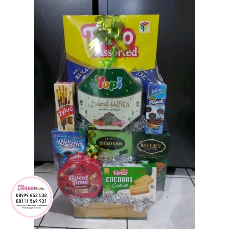 

hampers parcel lebaran hadiah / hampers idul fitri / box hampers idul fitri / hampers hadiah ucapan