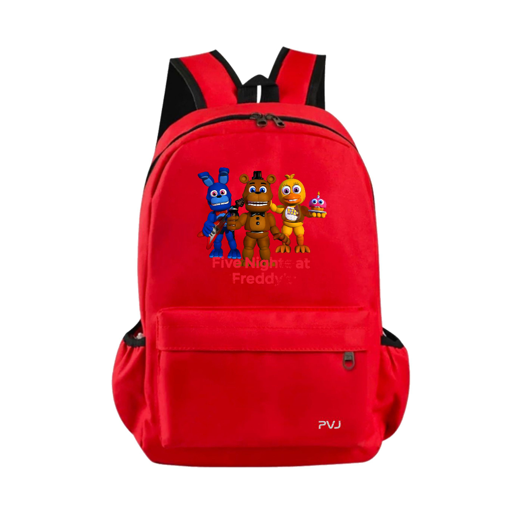 PVJ - Tas Sekolah Anak SD SMP SMA Terbaru Gambar Printing Five night Fready Backpak