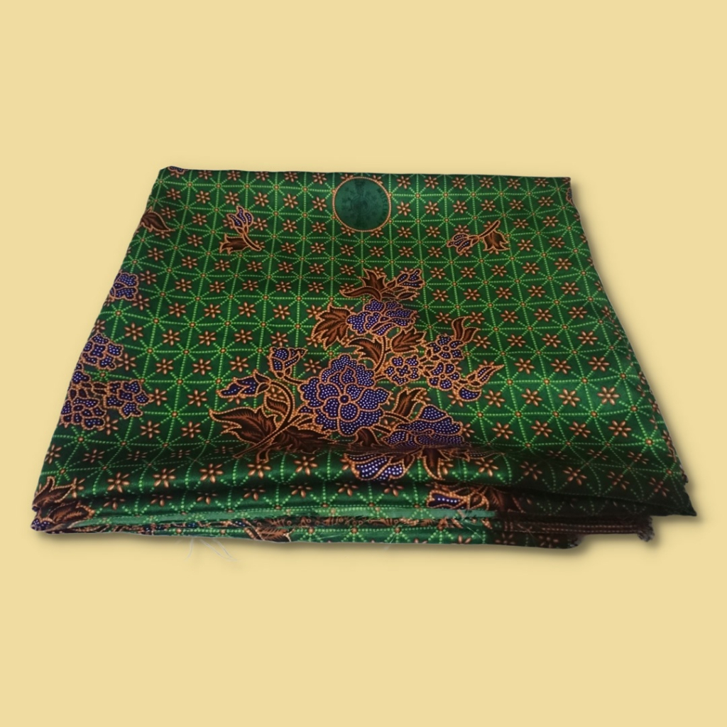 Bahan Kain Batik Meteran Untuk Baju Muslimat Nu Wanita Terbaru Panjang 3 Meter