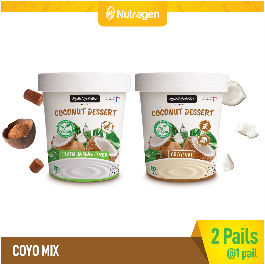 

COYO Coconut Yogurt Mix (2 pails)