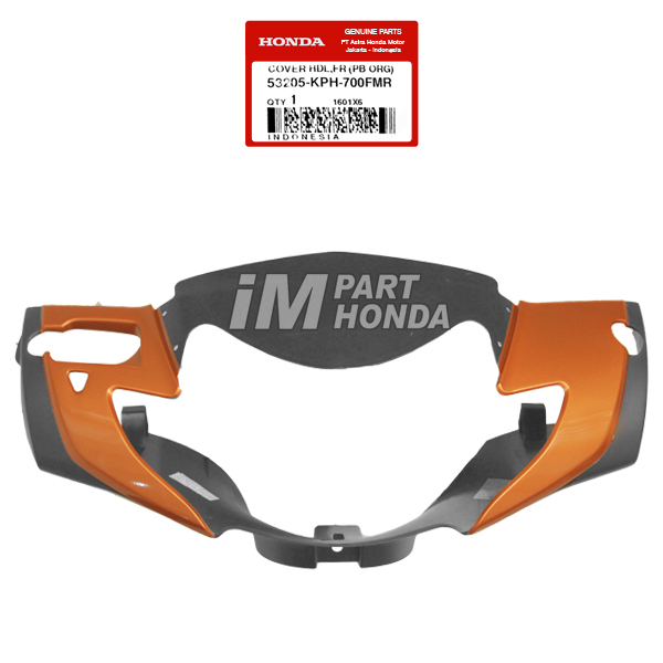 53205-KPH-700FMR Batok Lampu Depan Supra X 125 2005 - 2006 Orange