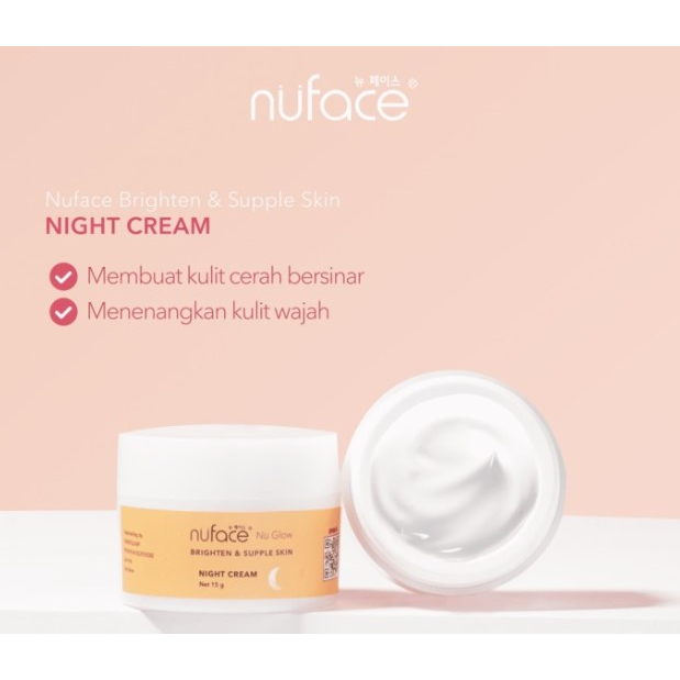 Nu face Face Cream Series / Pelembab Wajah 15gr