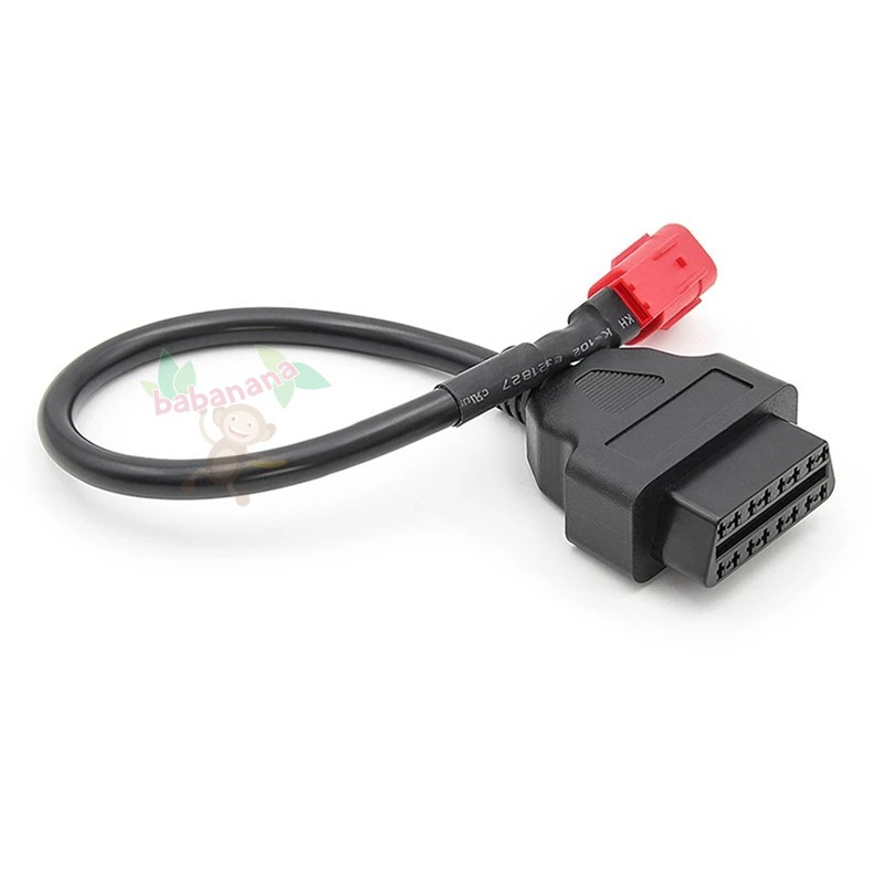 Kabel OBD1 Motor 6 Pin ke OBD2 16 Pin to OBDII Diagnostic Error