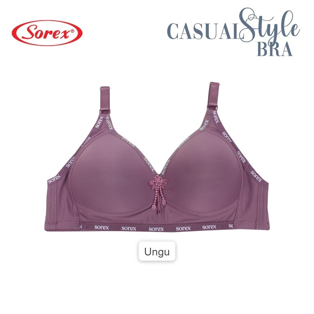 BH Sorex 17233 Bra Wanita Tanpa Kawat Busa Tipis Cup Besar Setara Cup B-C