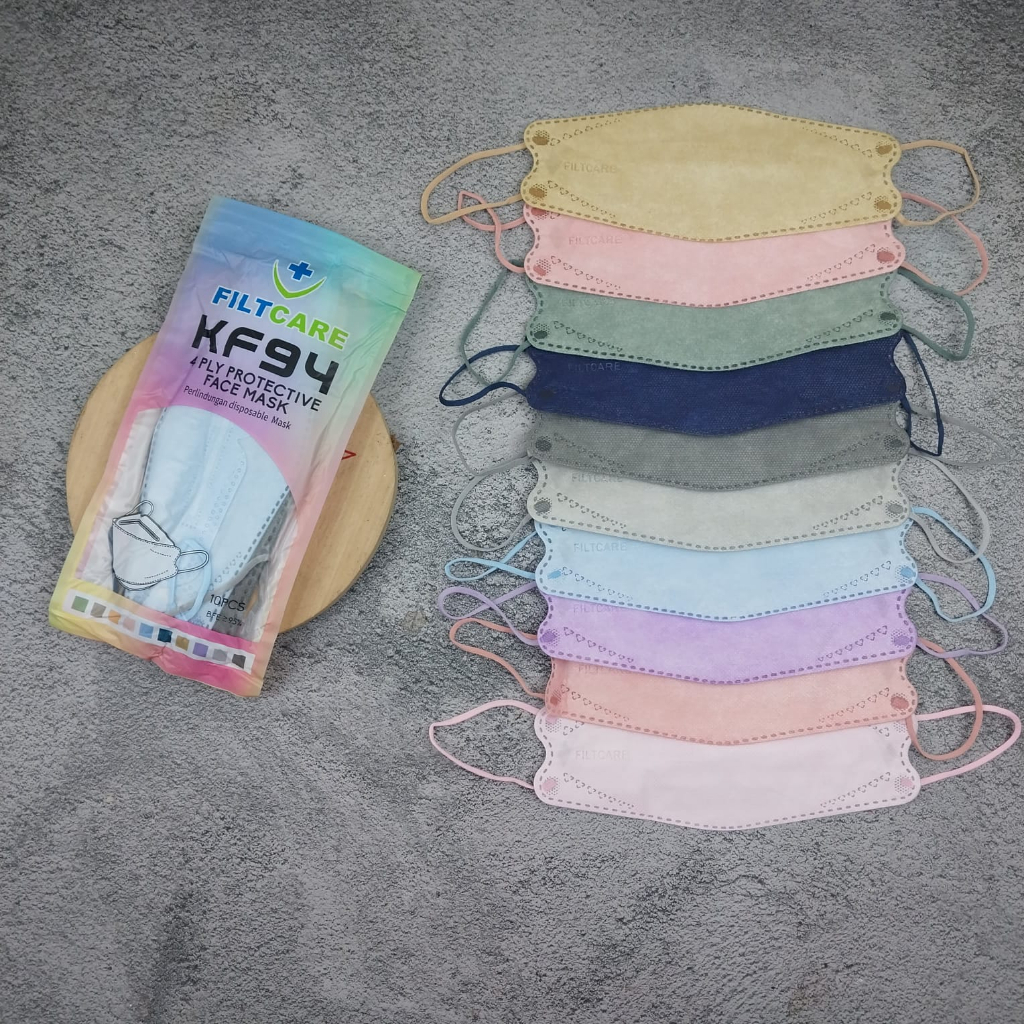 MASKER KF 94 WARNA PROMO ISI 1O WARNA