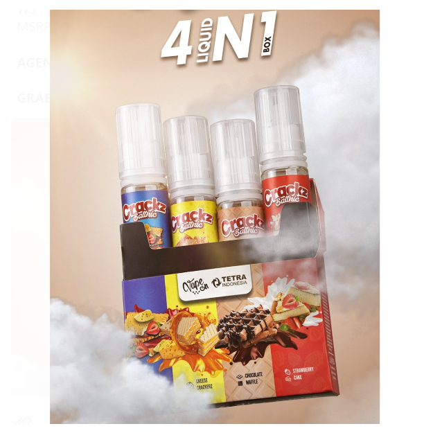 CRACKZ SERIES PACK 4X15ML